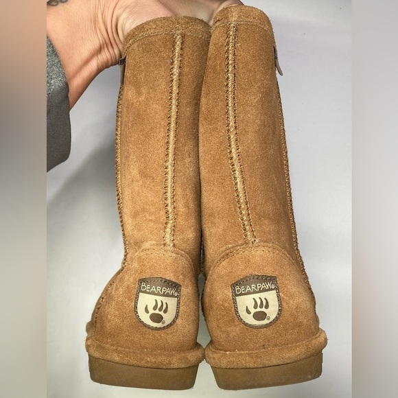 Bearpaw Elle short boots tan size 7 - Picture 8 of 10